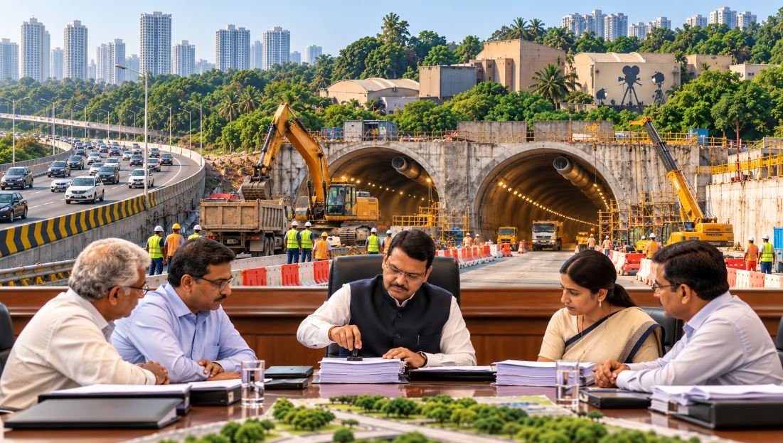 BMC Approves ₹20 Crore Rent for Film City Land Used by Goregaon-Mulund Link Road Tunnel Project